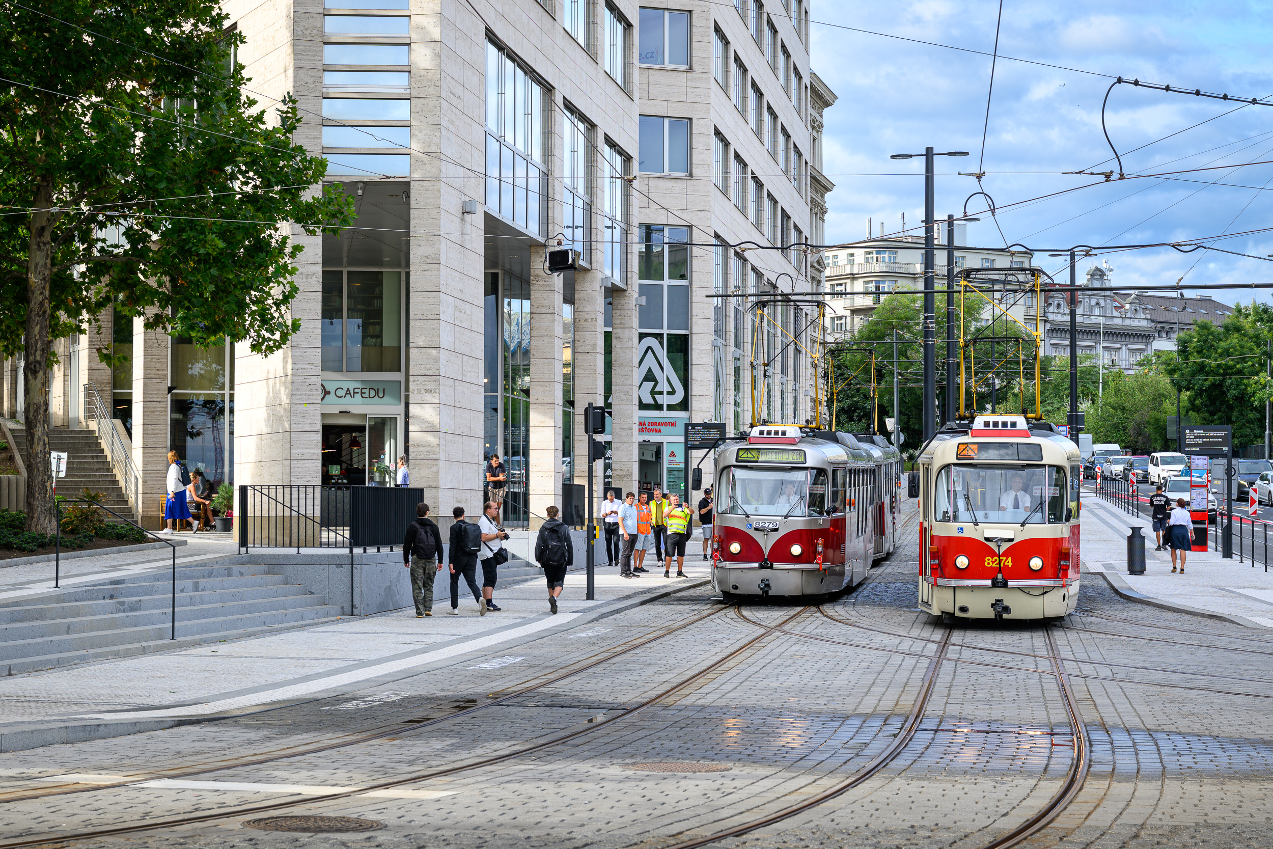 Nová tramvajová trať Muzeum